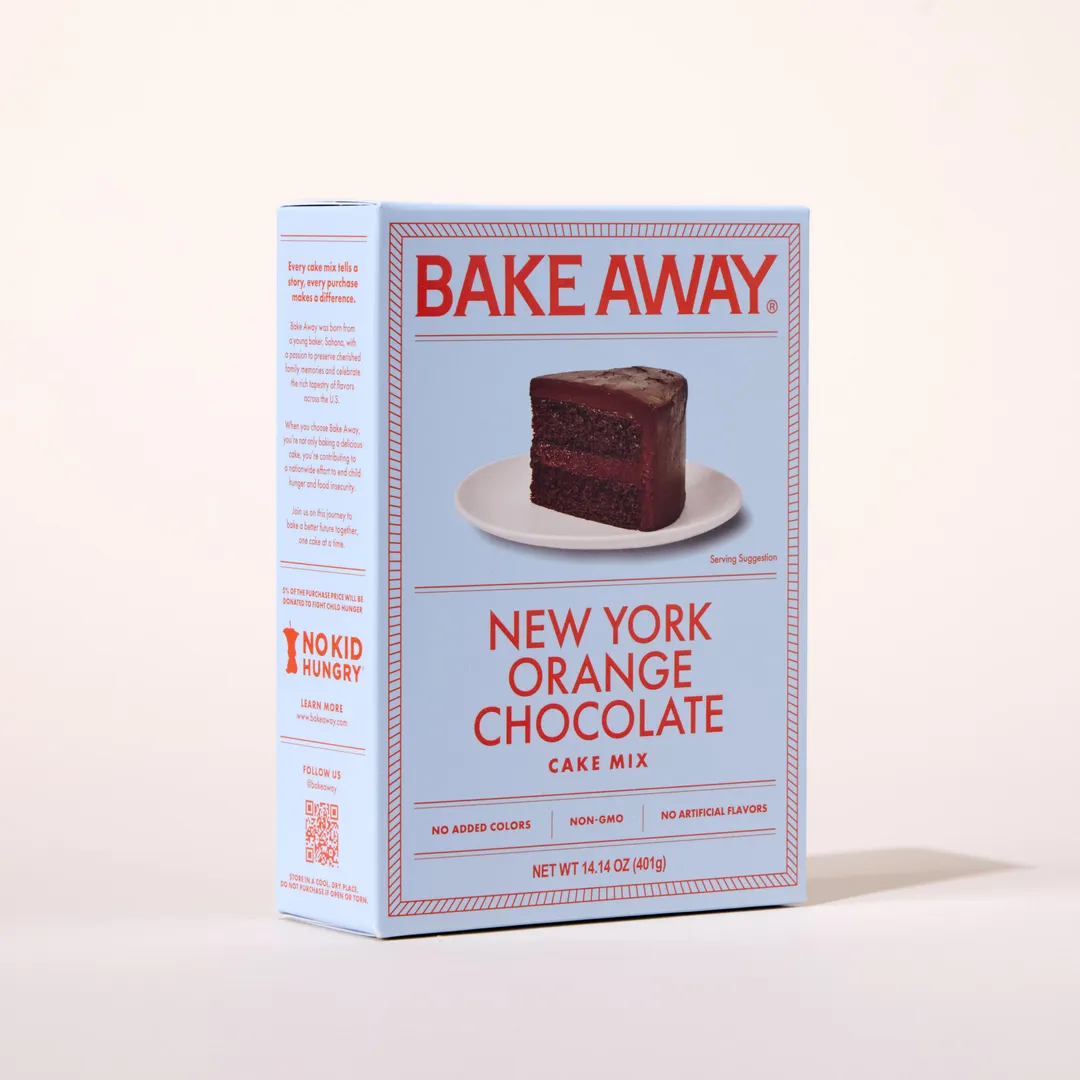 New York Orange Chocolate Cake Mix