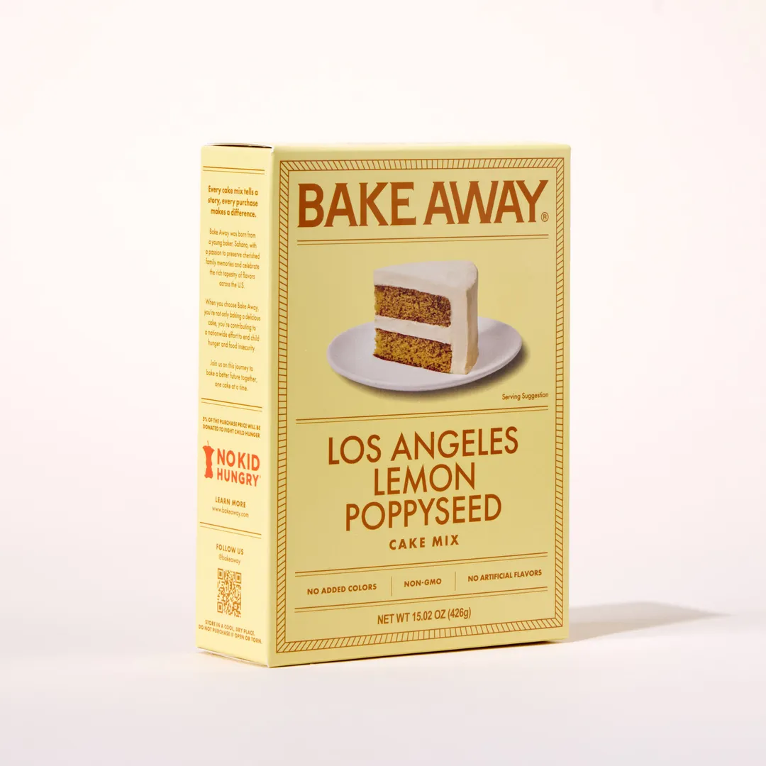Los Angeles Lemon Poppyseed Cake Mix