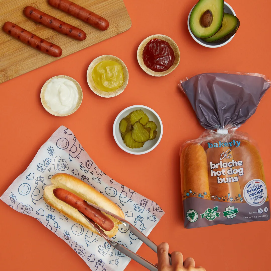 The Brioche Hotdog Buns