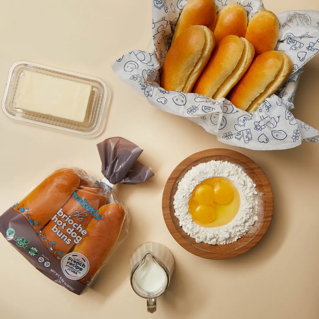 The Brioche Hotdog Buns