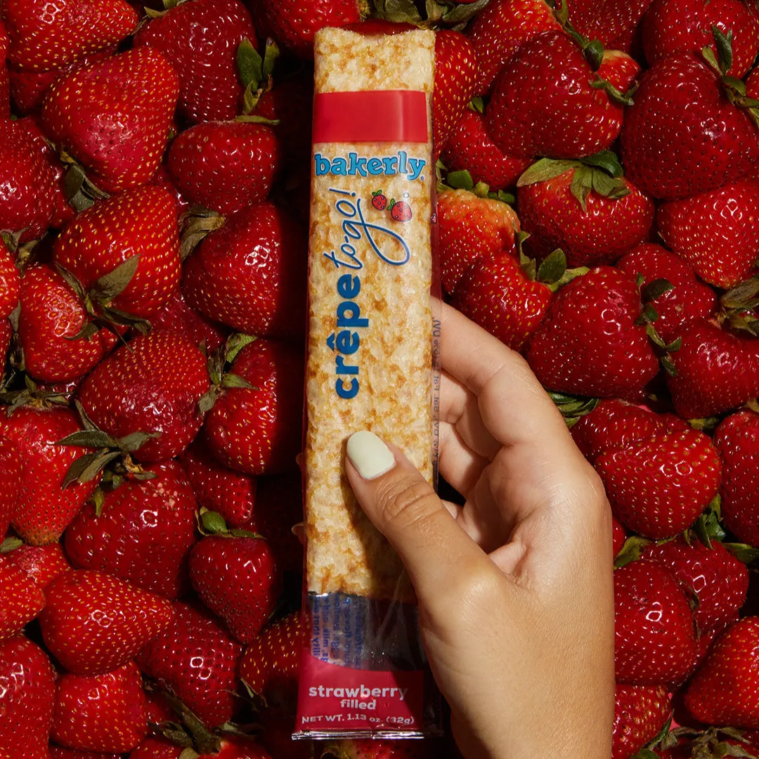 Strawberry Crêpes To-Go