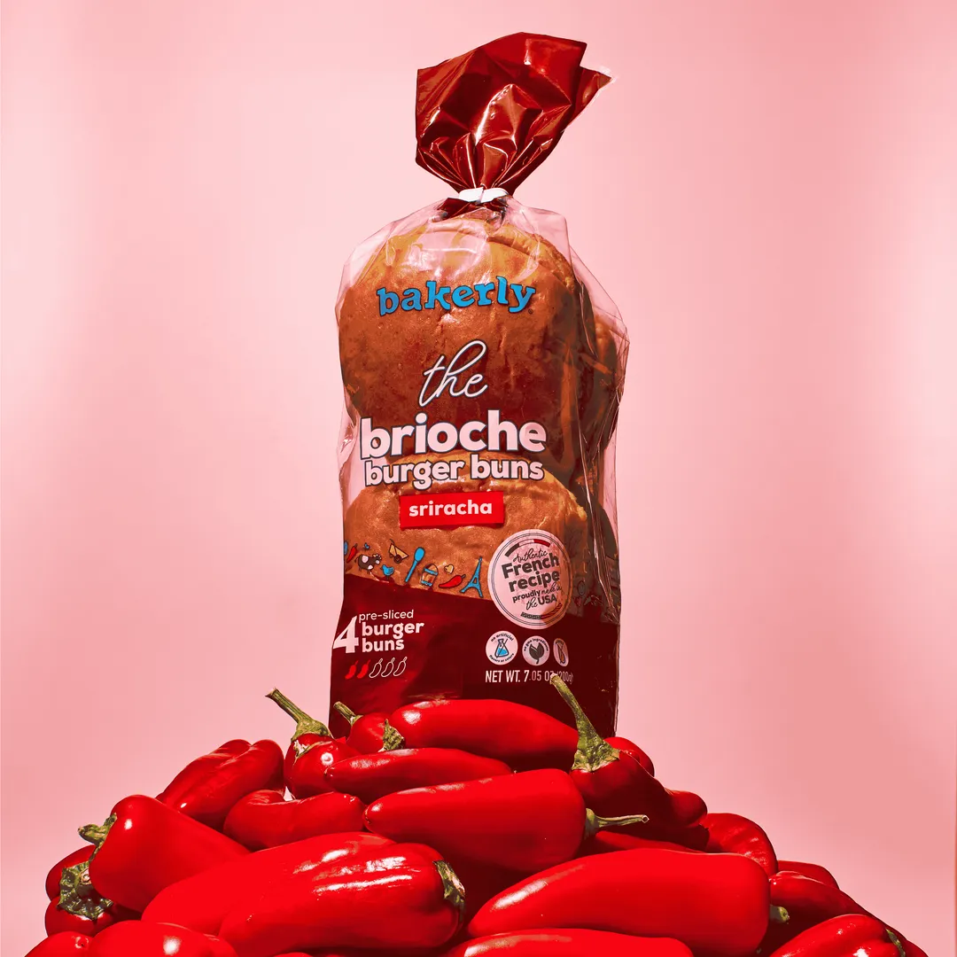 The Sriracha Brioche Burger Buns