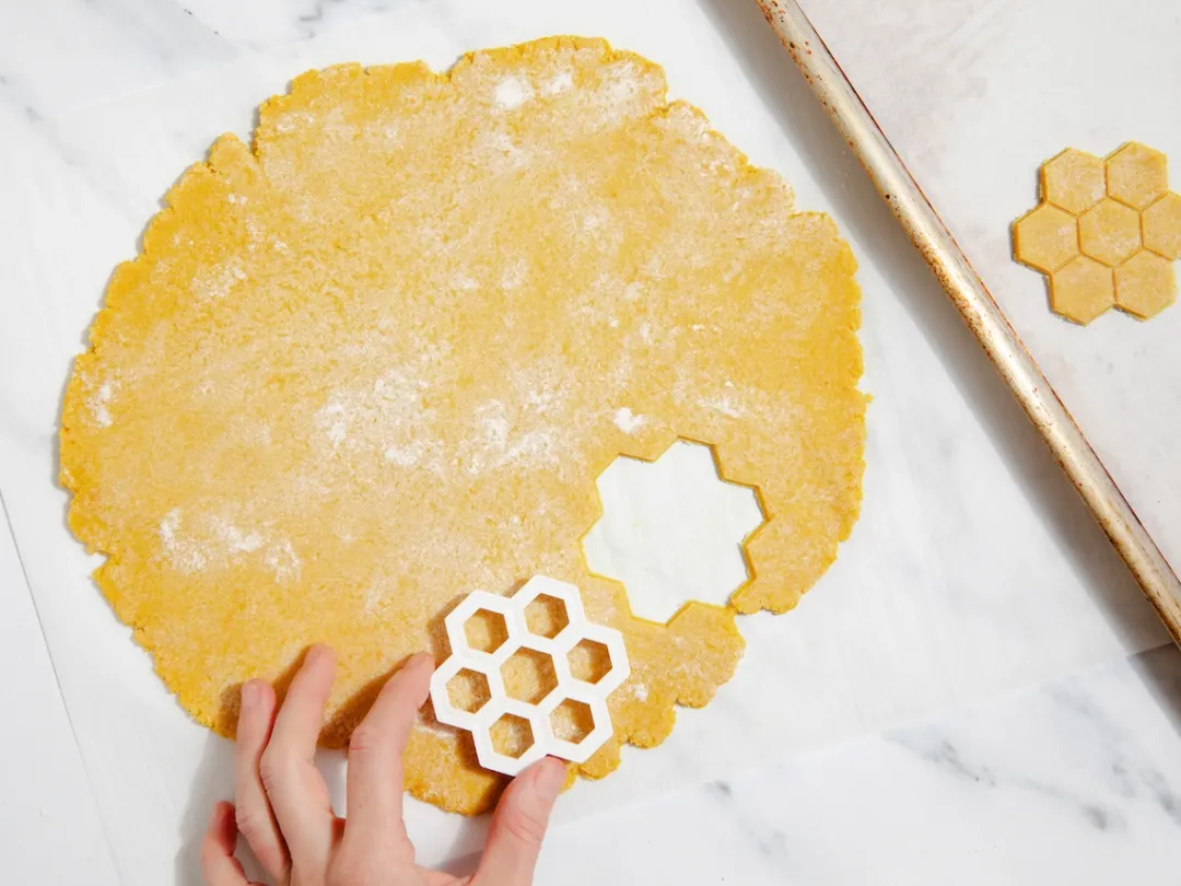 Hexagon Honeycomb Cookies - Pollination DIY Baking Kit
