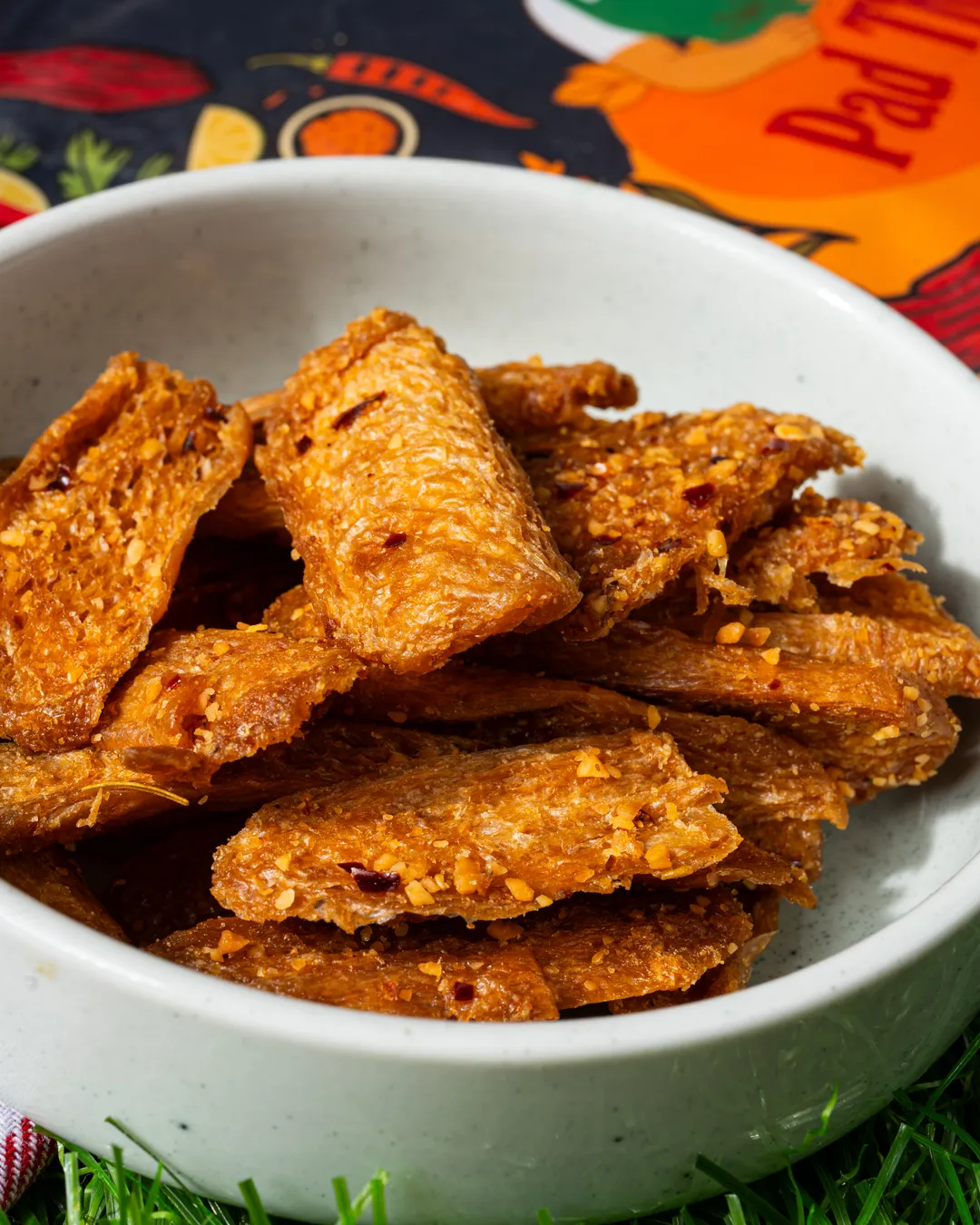 Plant Based Jerky - Pad Thai (Protein 14g, Low Fat, Vegan, Non-GMO Soy)