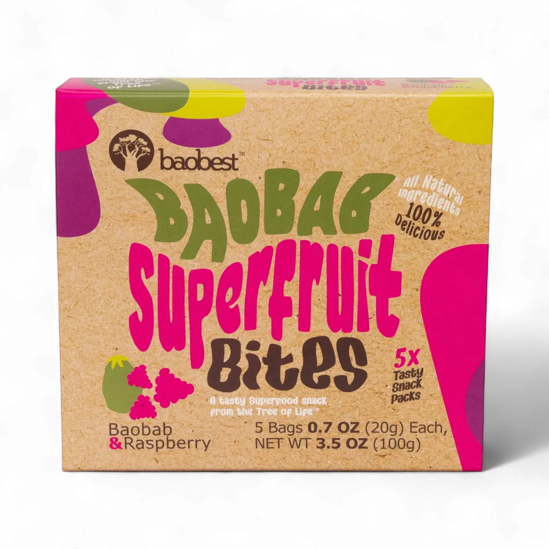 Baobab Superfruit Bites- Mixed Flavors (3u case)