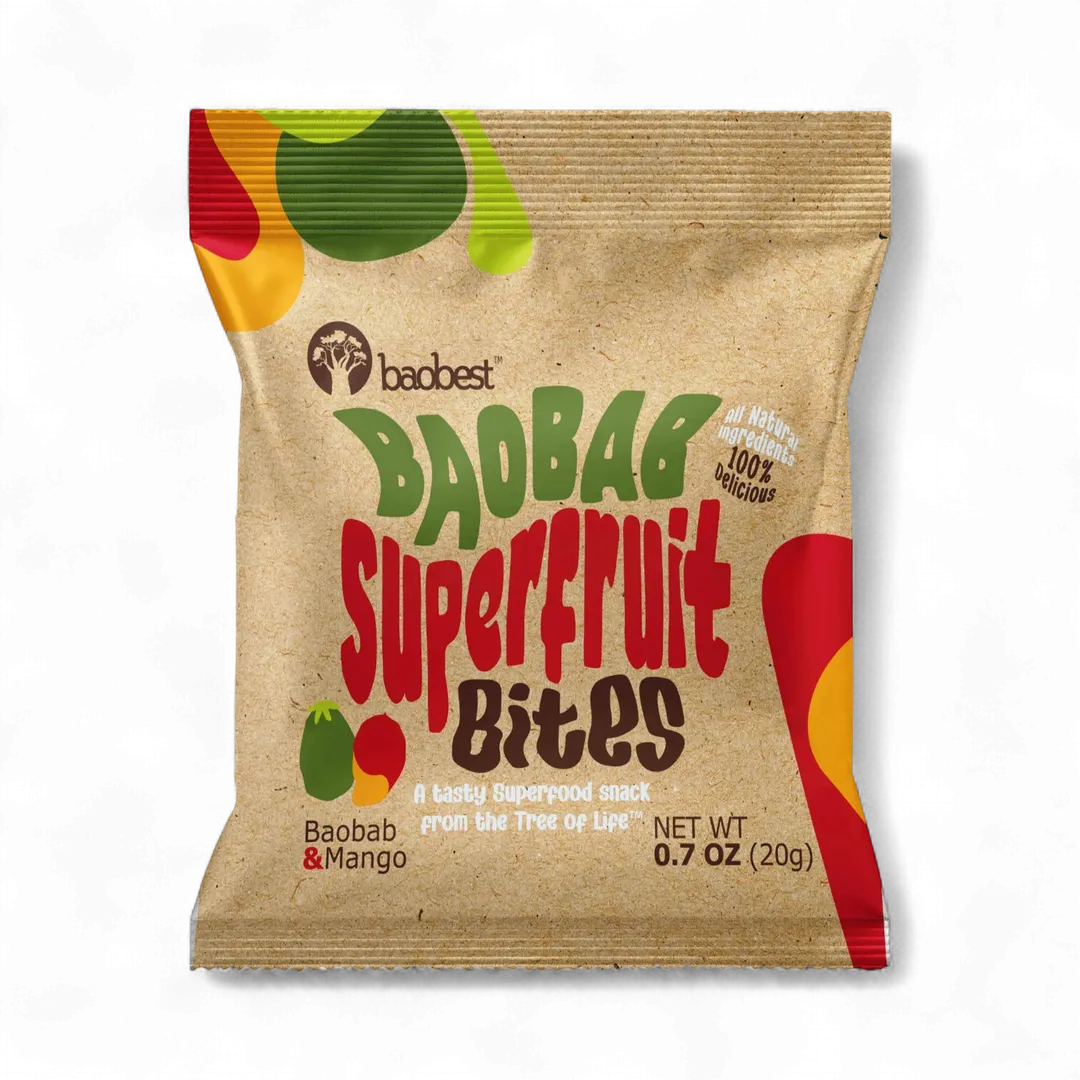 Mango + Baobab Superfruit Bites (6u case)