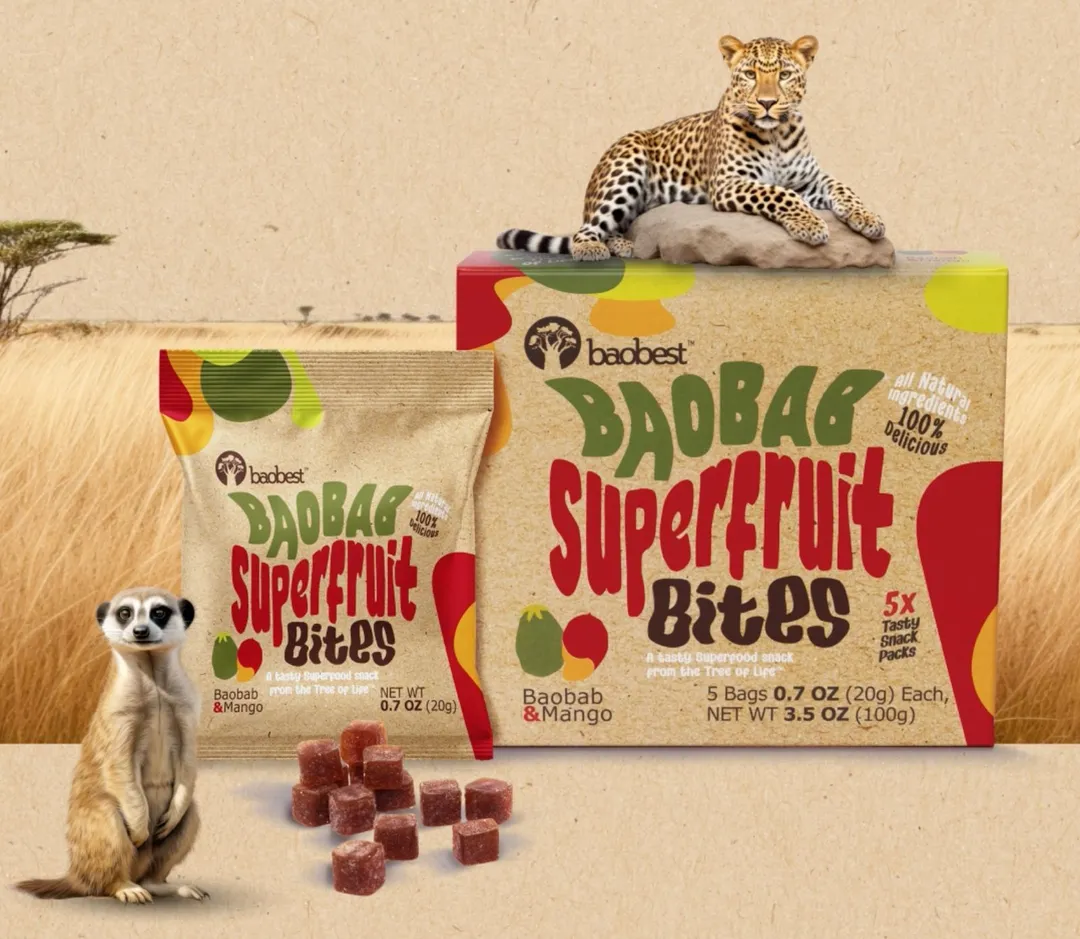 Mixed Berry + Baobab Superfruit Bites (6u case)