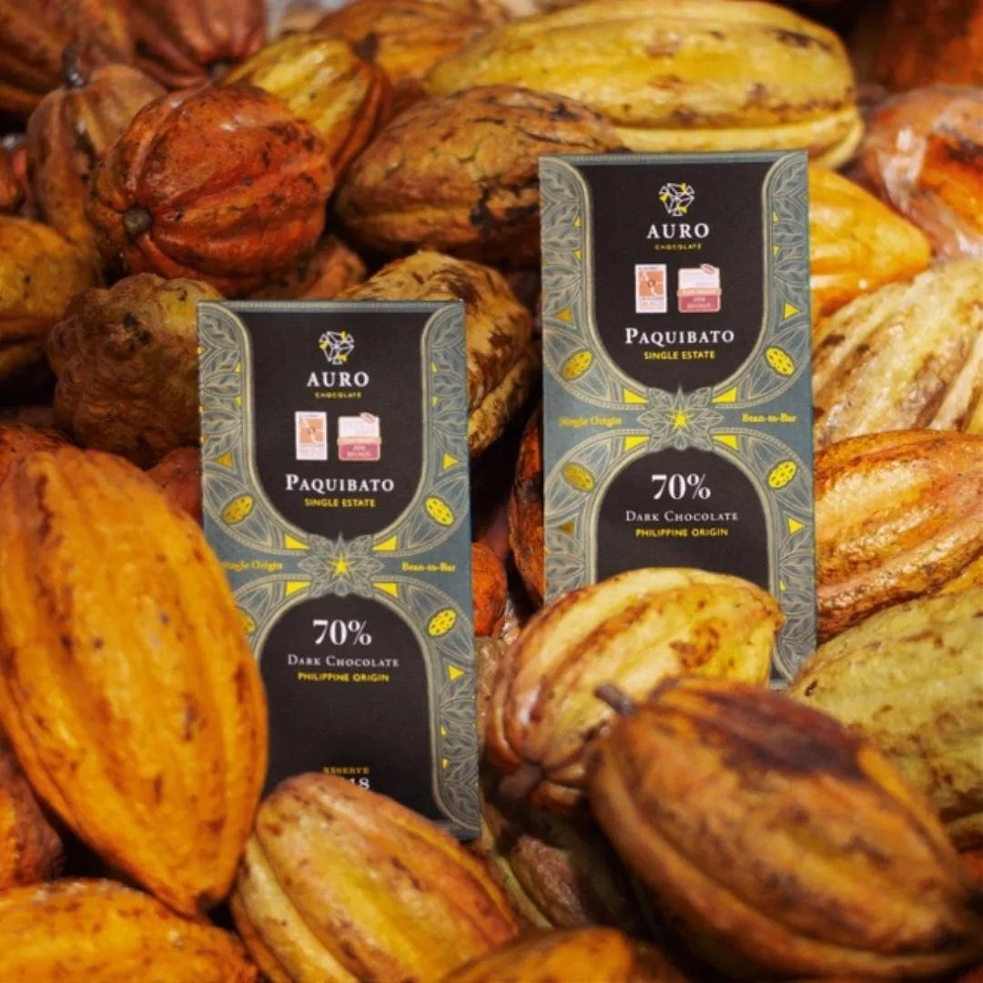 Auro Reserve Paquibato Dark Chocolate Bar 70% (Single Origin