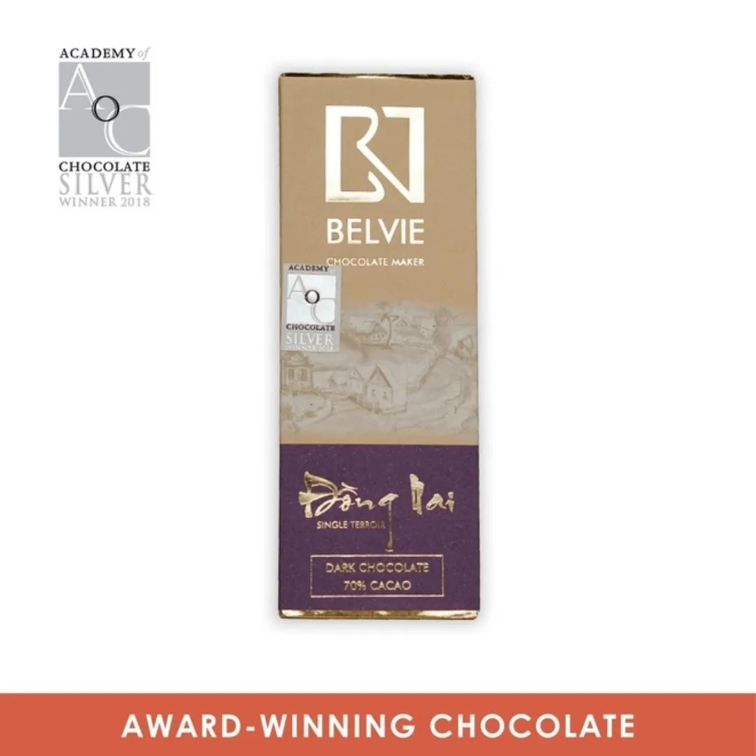 Belvie Mini Chocolate Bars Bars (Single Origin)- Dong Nai 70%