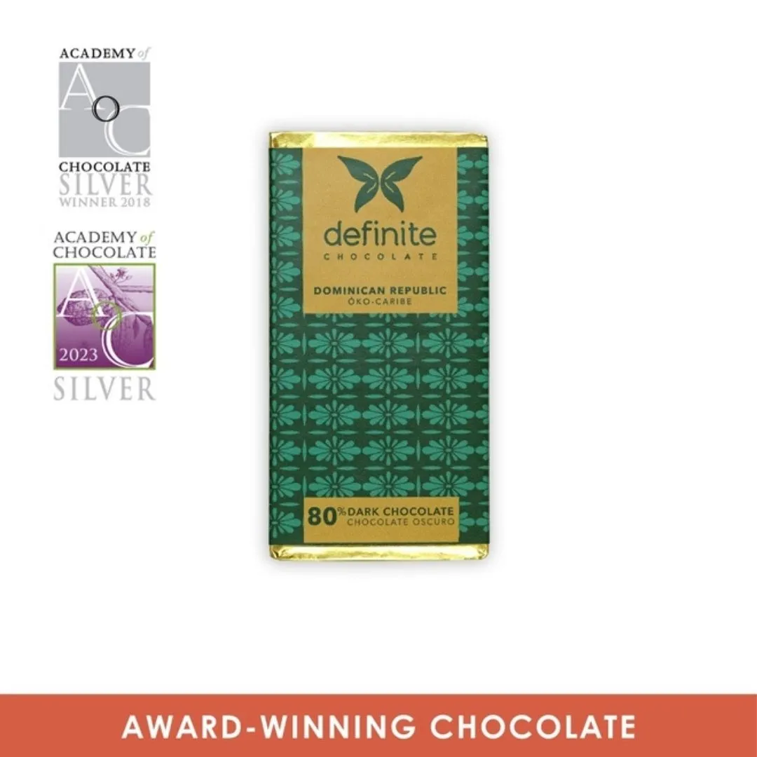 Definite Chocolate Mini Bars- Oko Caribe Dark 80%
