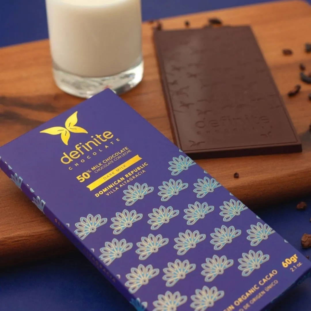 Definite Milk Chocolate Bar Villa Altragracia 50%