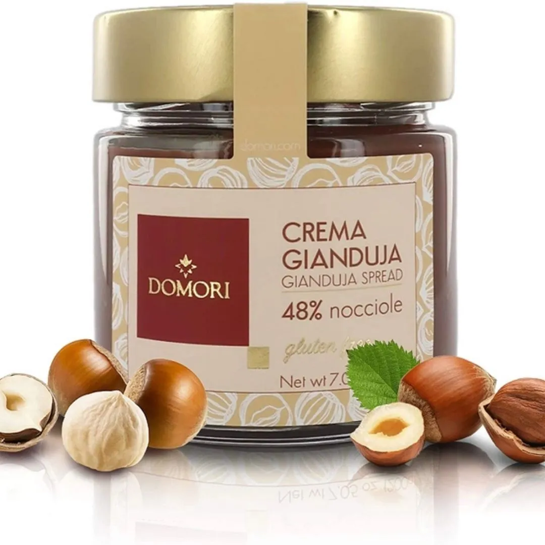 Domori Crema Gianduja Spread - Chocolate w/ Hazelnuts