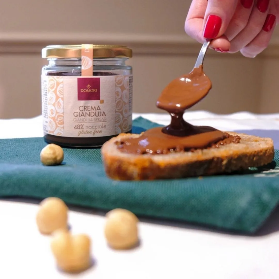 Domori Crema Gianduja Spread - Chocolate w/ Hazelnuts