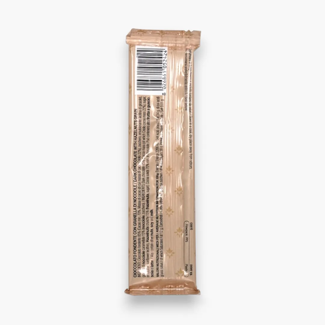 Domori Mini Bars (Dark with Hazelnuts)