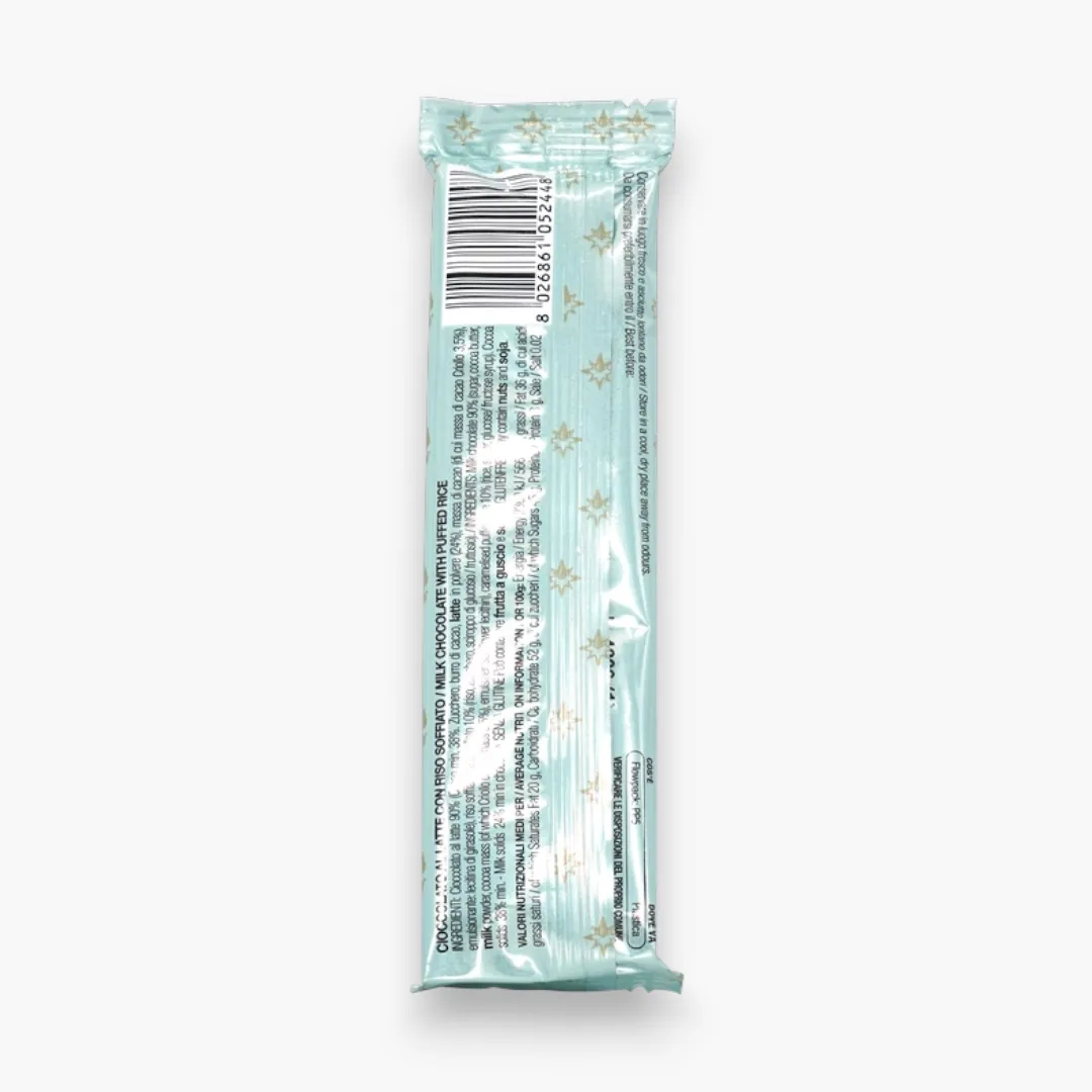 Domori Mini Bars (Milk with Puffed Rice)