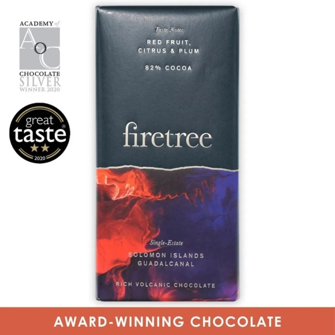 Firetree Dark Solomon Island 82% (Volcanic Chocolate)
