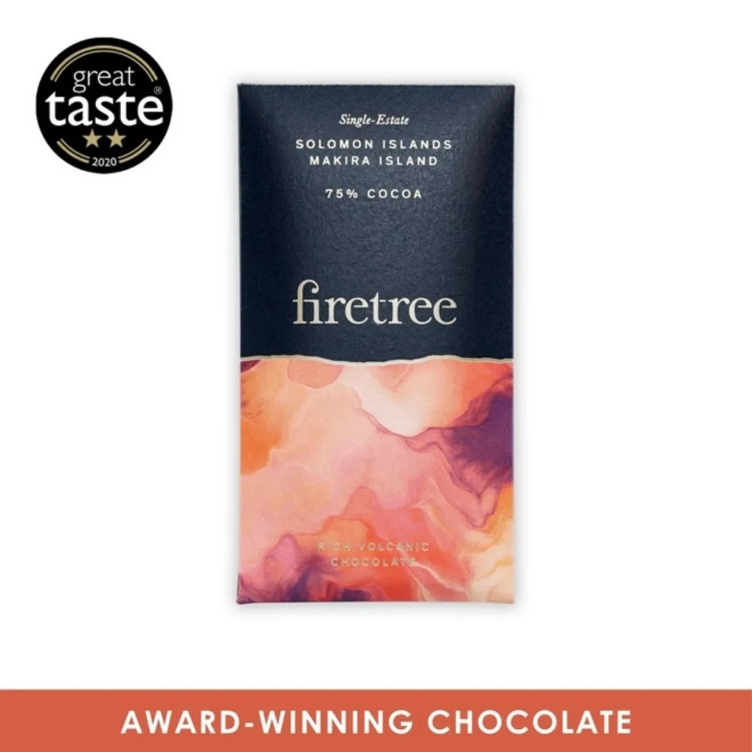 Firetree Mini Bars- Makira Island 75%