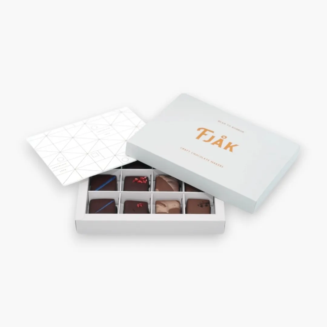 Fjak Chocolate Coated Mixed Caramels (12 pcs)