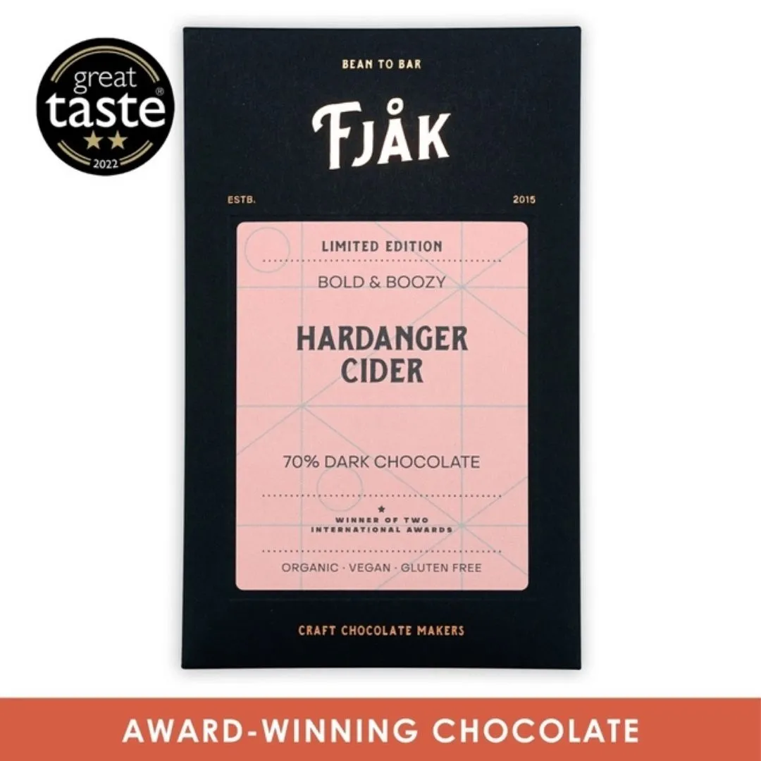 Fjåk Dark Chocolate Bar Cider 70%