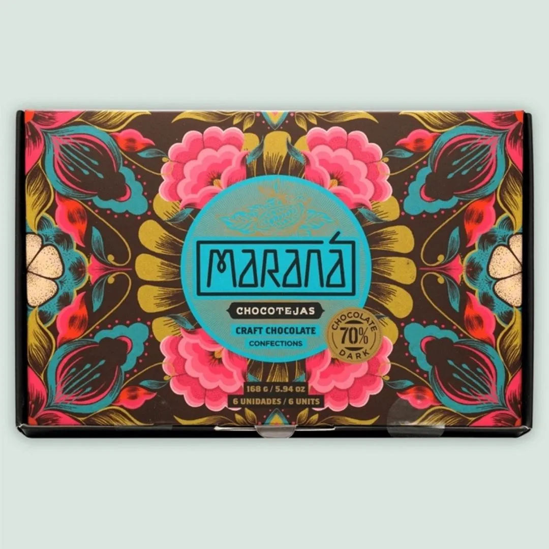 Marana Chocotejas (Peruvian Bon Bons) 6 Piece Gift Box