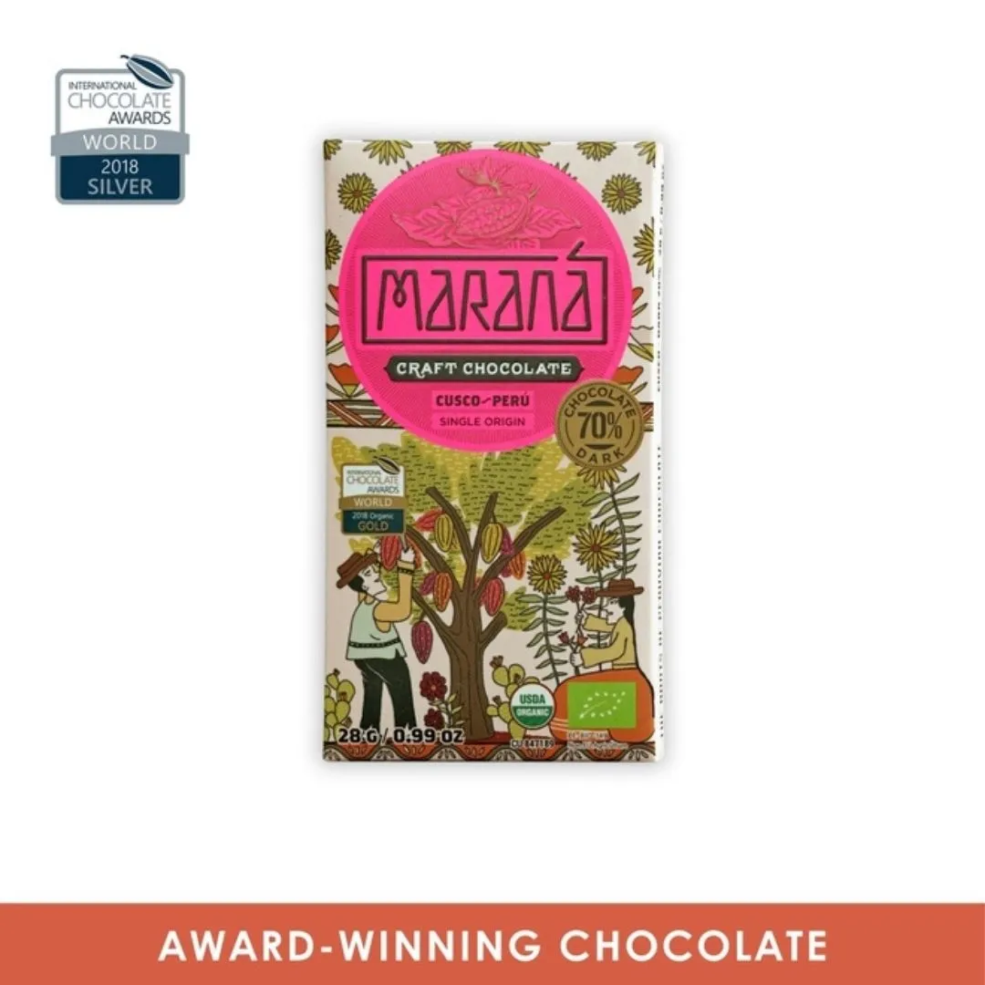 Marana Mini Chocolate Bars- Cusco Dark 70%
