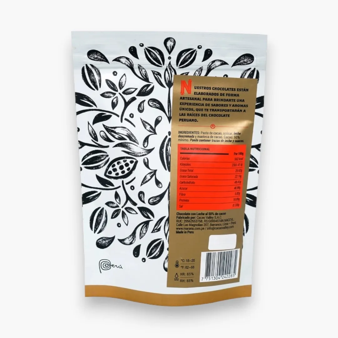 Marana Mini Square Bites Milk 50%