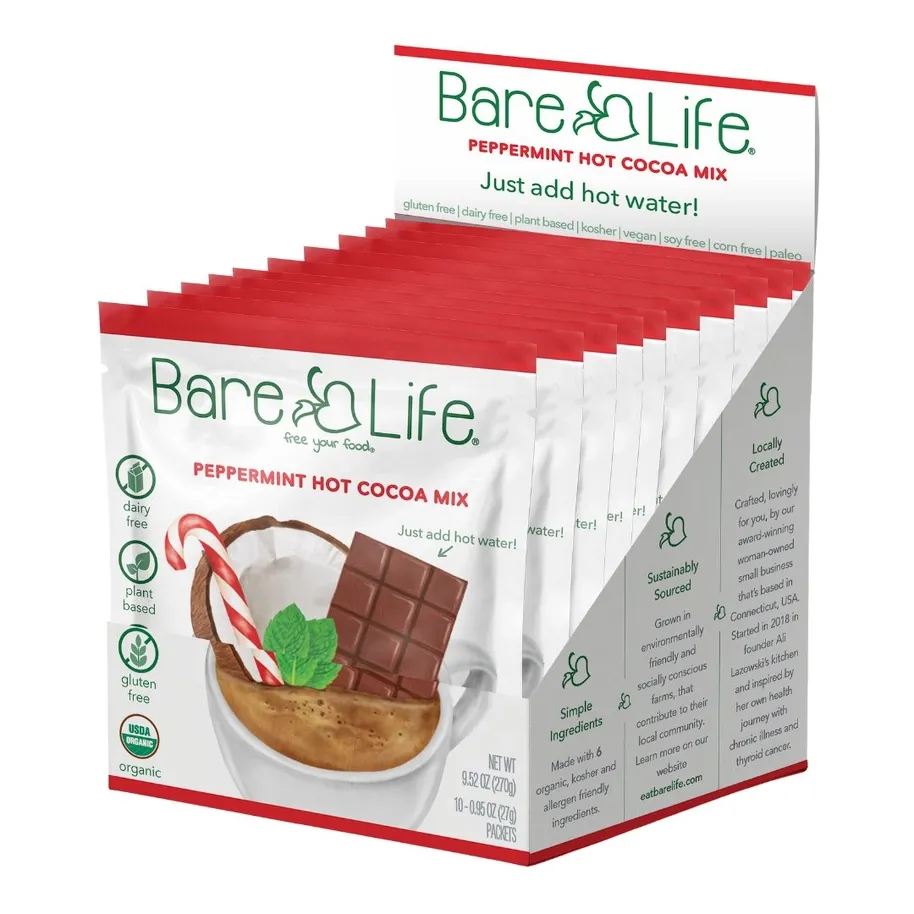Dairy Free & Vegan Peppermint Hot Cocoa Mix 0.95 oz (10 Ct.)