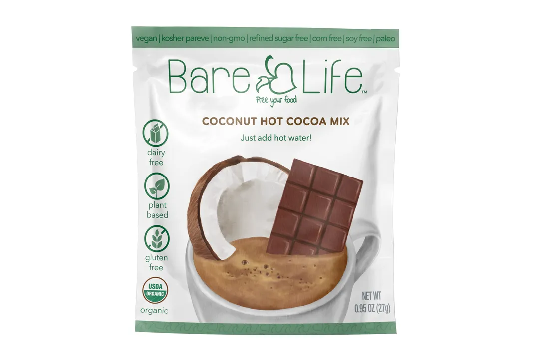 Dairy Free & Vegan Coconut Hot Cocoa Mix - 0.95 oz (5 Ct.)