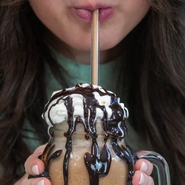 Dairy Free & Vegan Frozen Hot Cocoa Mix, Gourmet Frappe