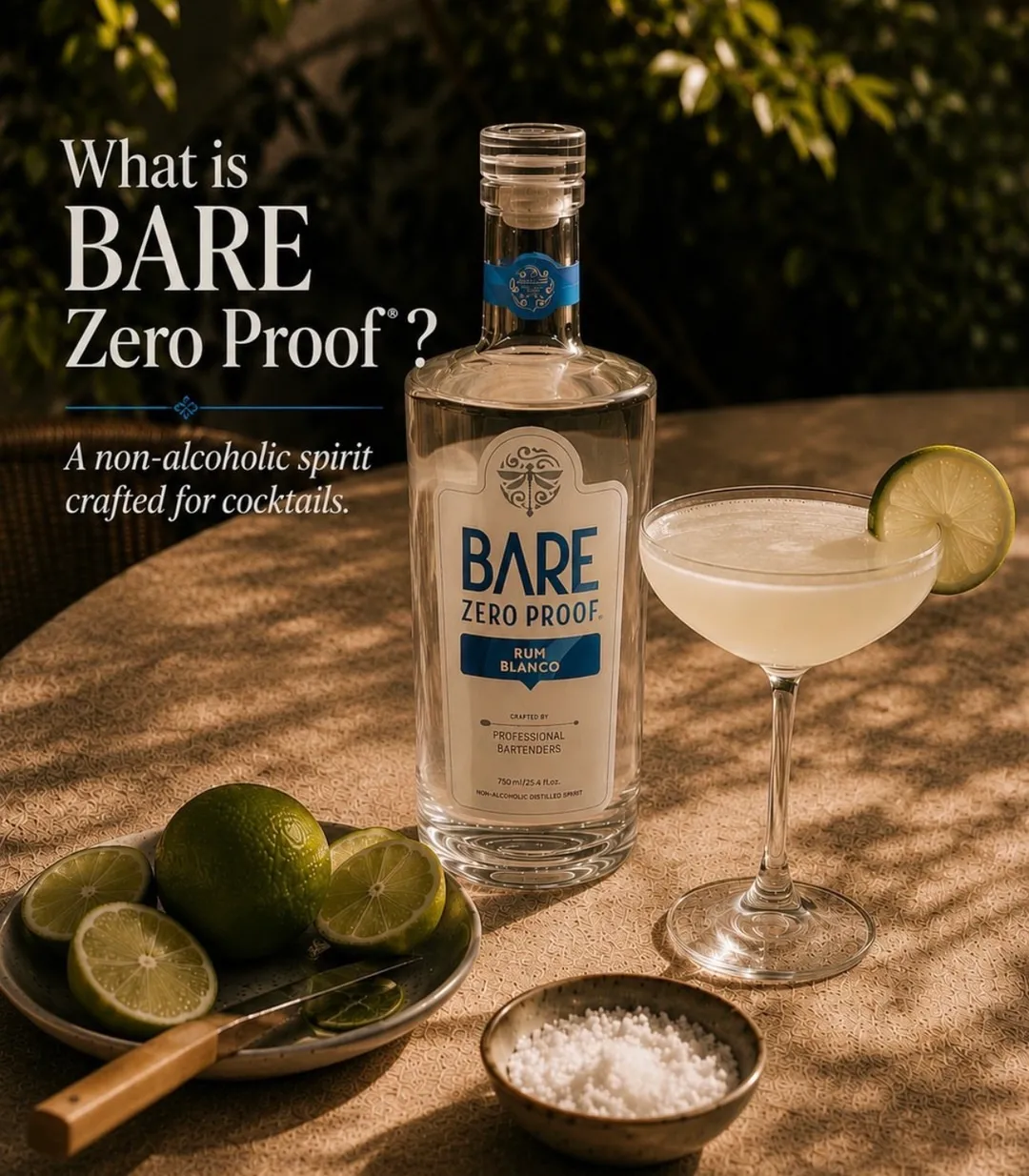 BARE Zero Proof Rum Blanco 