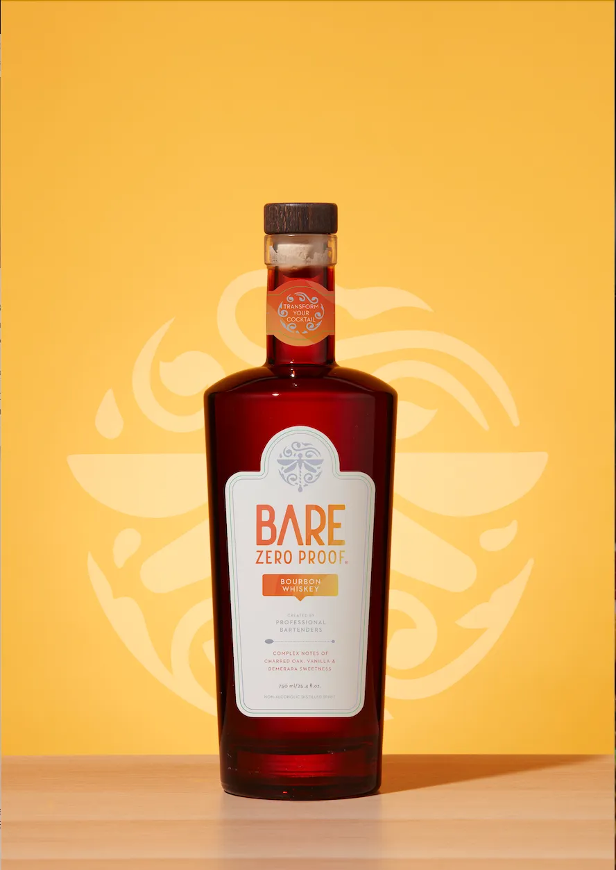BARE Zero Proof Bourbon Whiskey 