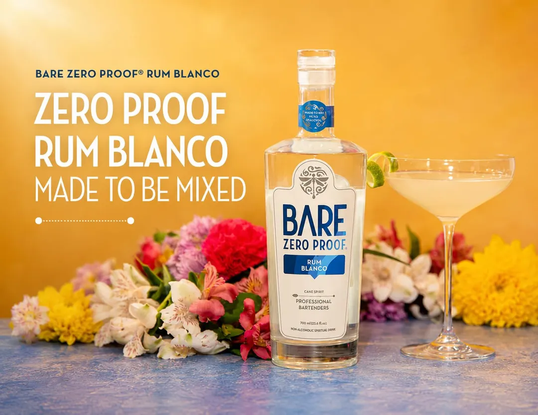 BARE Zero Proof Rum Blanco 