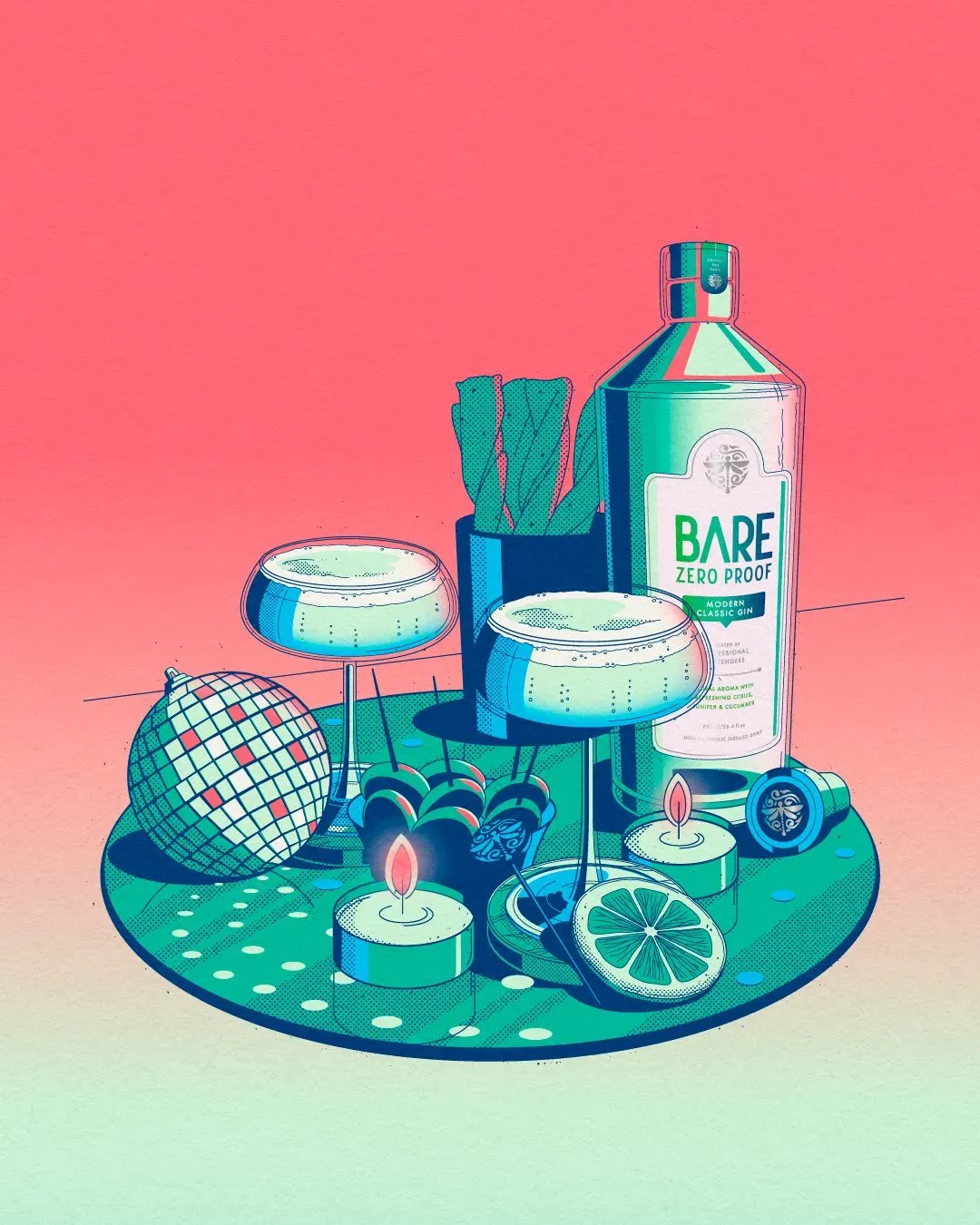 BARE Zero Proof Modern Classic Gin