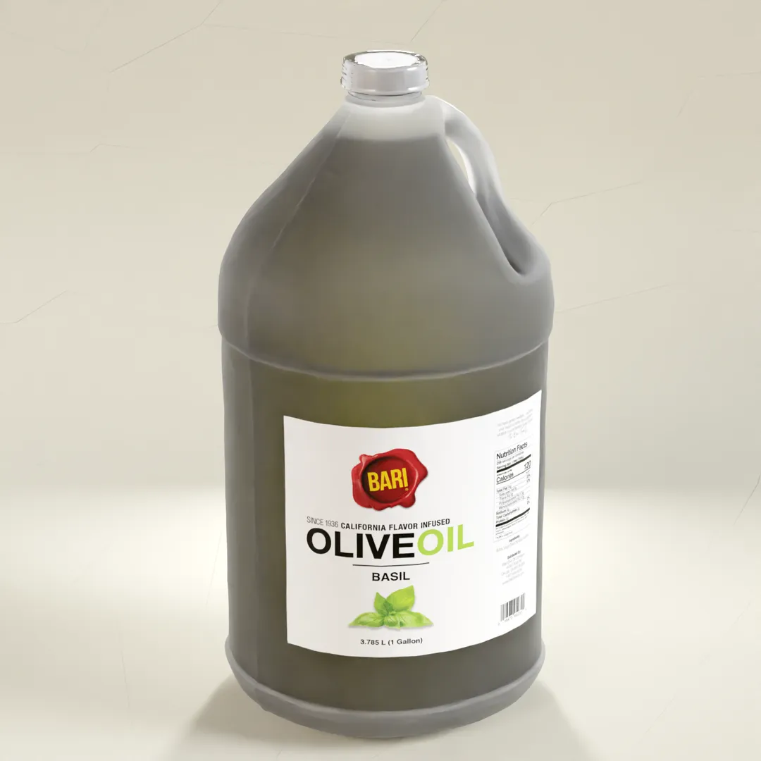 Basil Infused Olive Oil - 1 Gal
