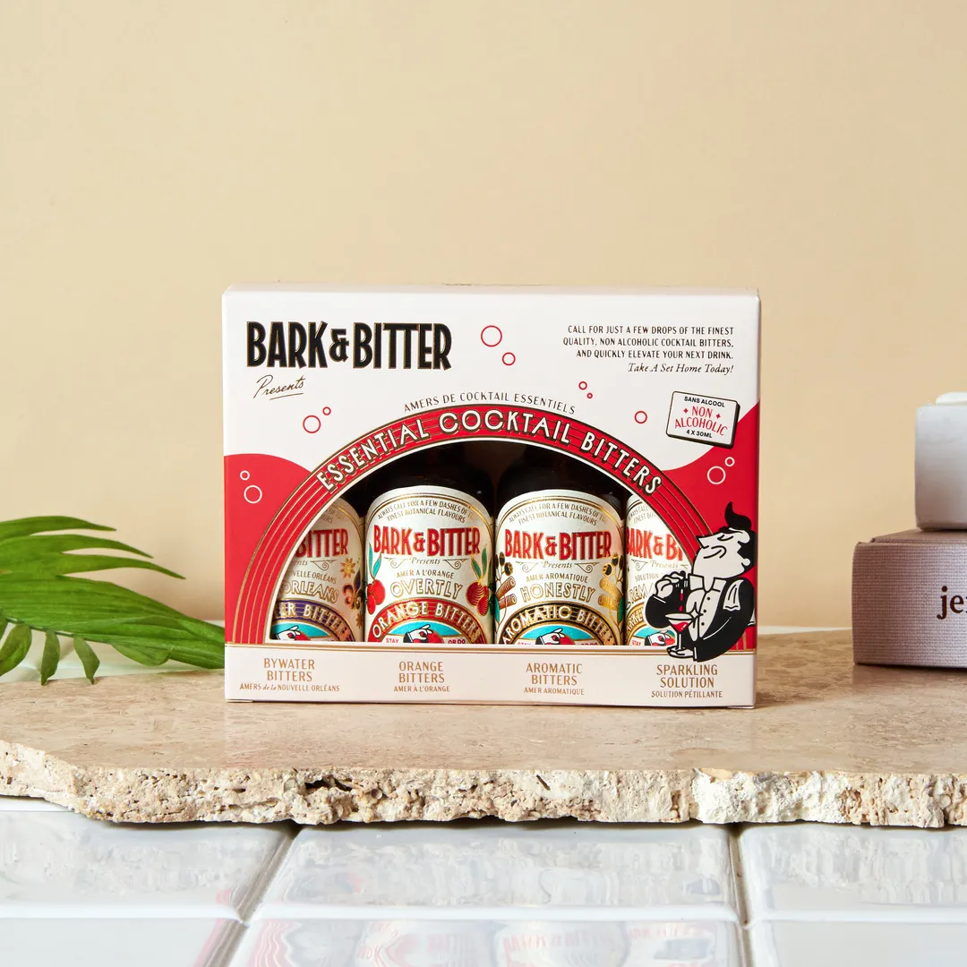 Essential Cocktail Bitters Sampler Kit (Alcohol-Free)