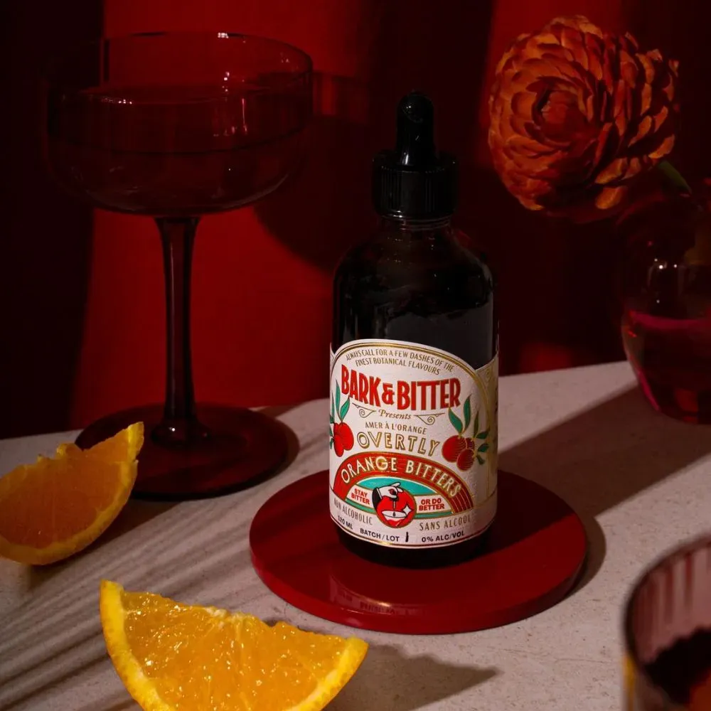 Overtly Orange Bitters, 4oz (Alcohol-Free)