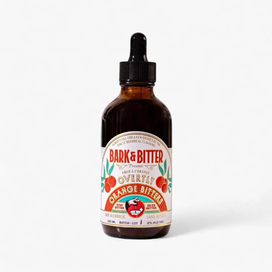 Overtly Orange Bitters, 4oz (Alcohol-Free)