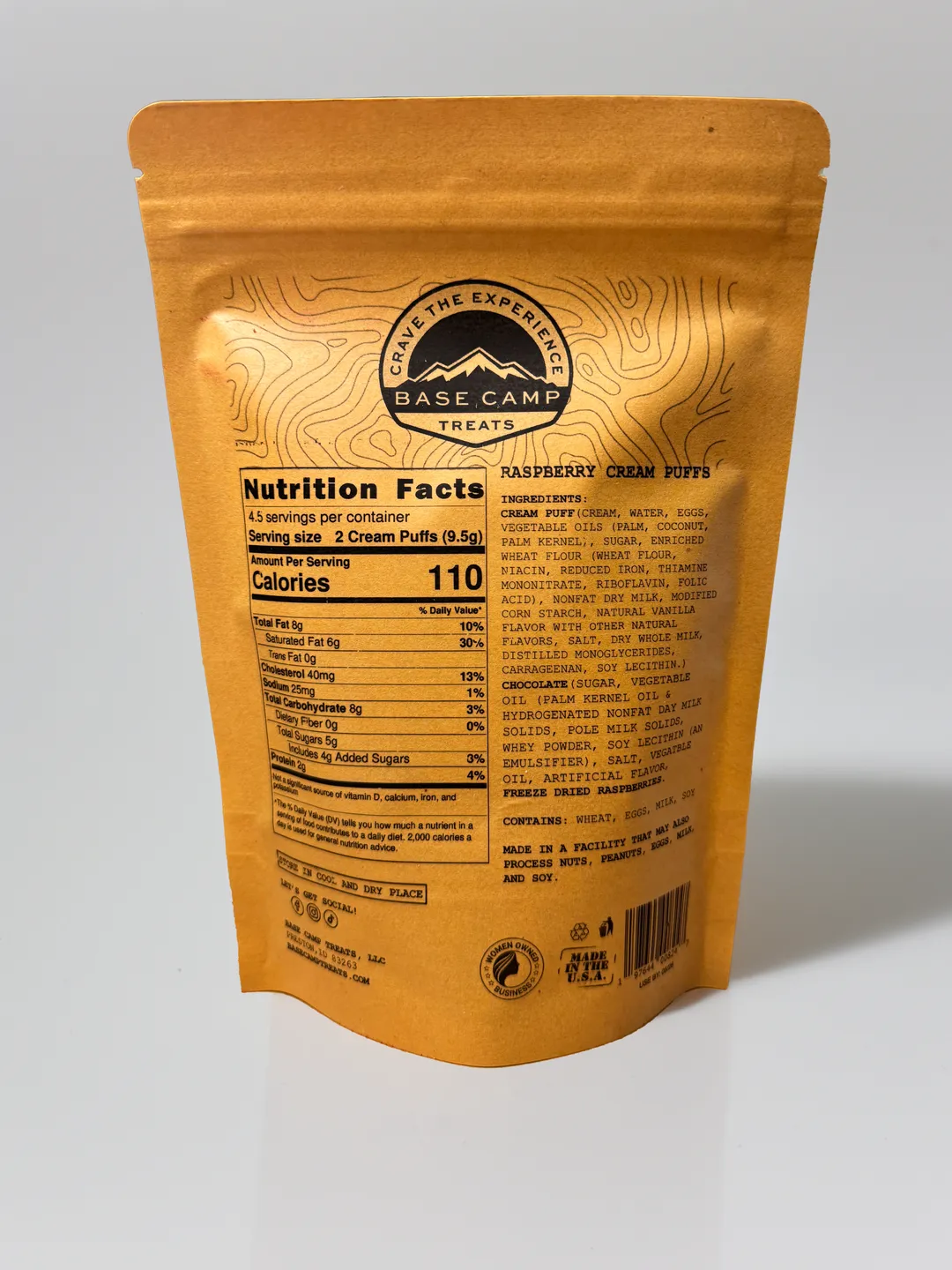 Freeze Dried - Raspberry Cream Puffs