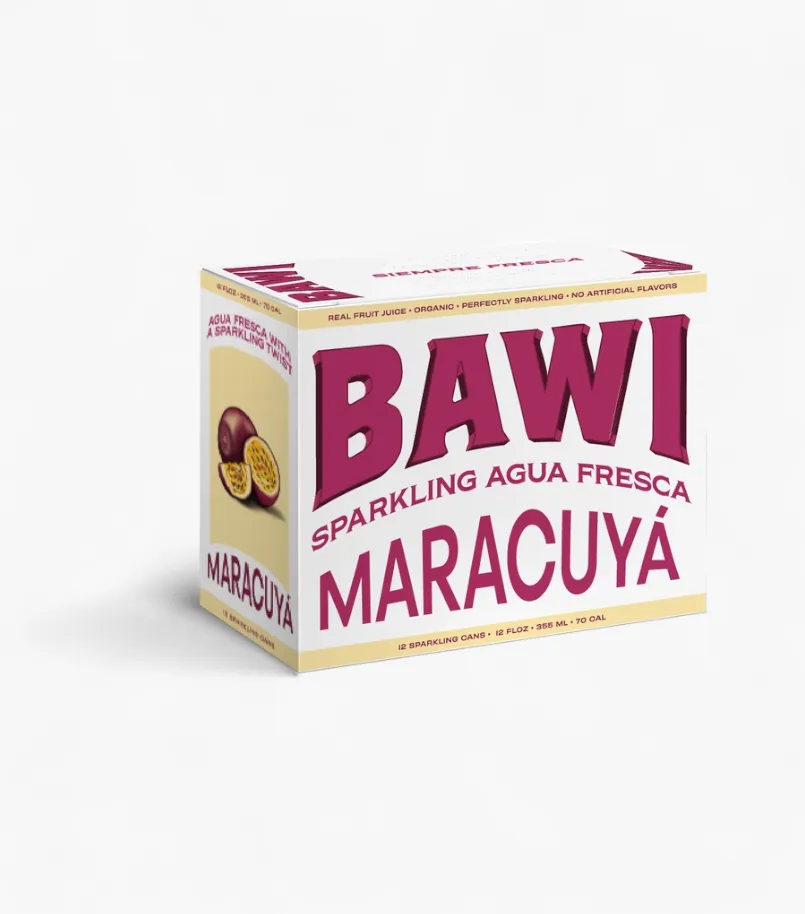 La Maracuyá Sparkling Agua Fresca