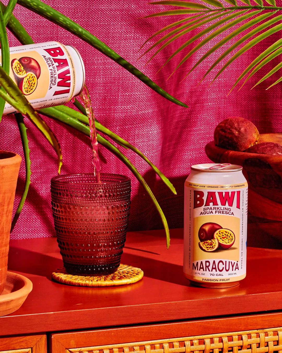 La Maracuyá Sparkling Agua Fresca