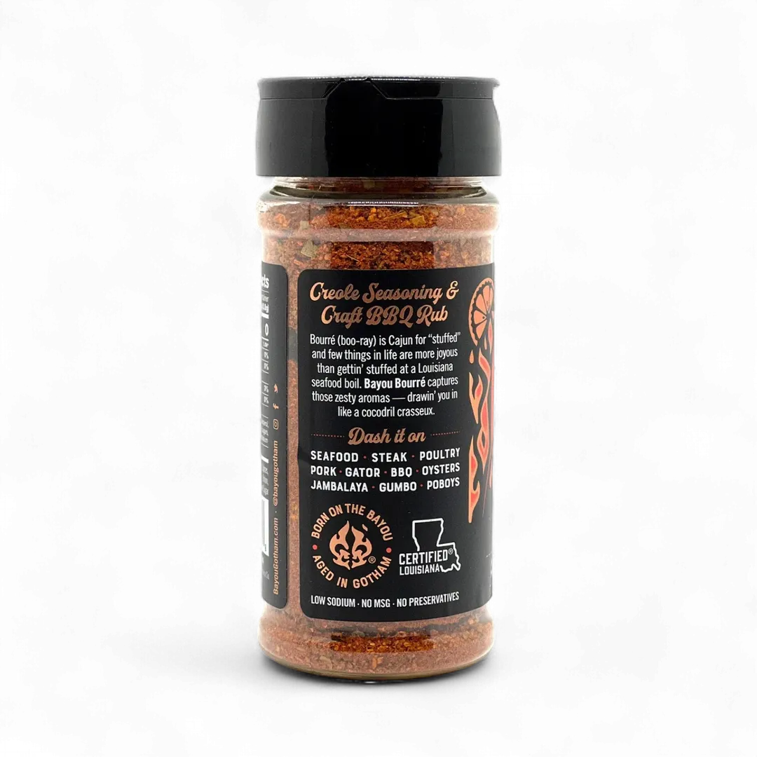 Bayou Bourré Creole Seasoning & Craft BBQ Rub