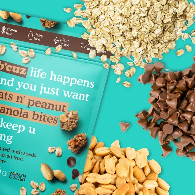 Oats N' Peanut Granola Bites 3oz. 12 Pack