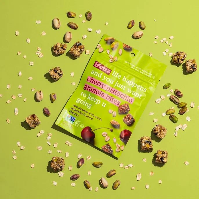 Cherry Pistachio Granola Bites 3oz. 12 Pack
