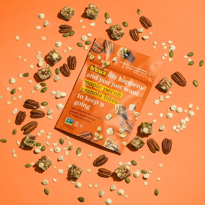 Maple Pecan Granola Bites 3oz. 12 Pack