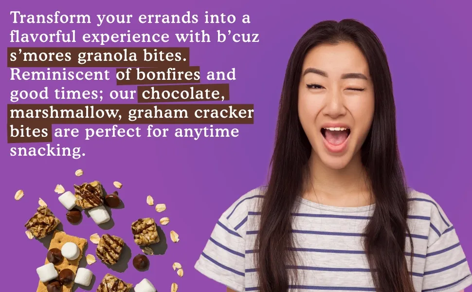 S'more Granola Bites 3oz. 12 Pack
