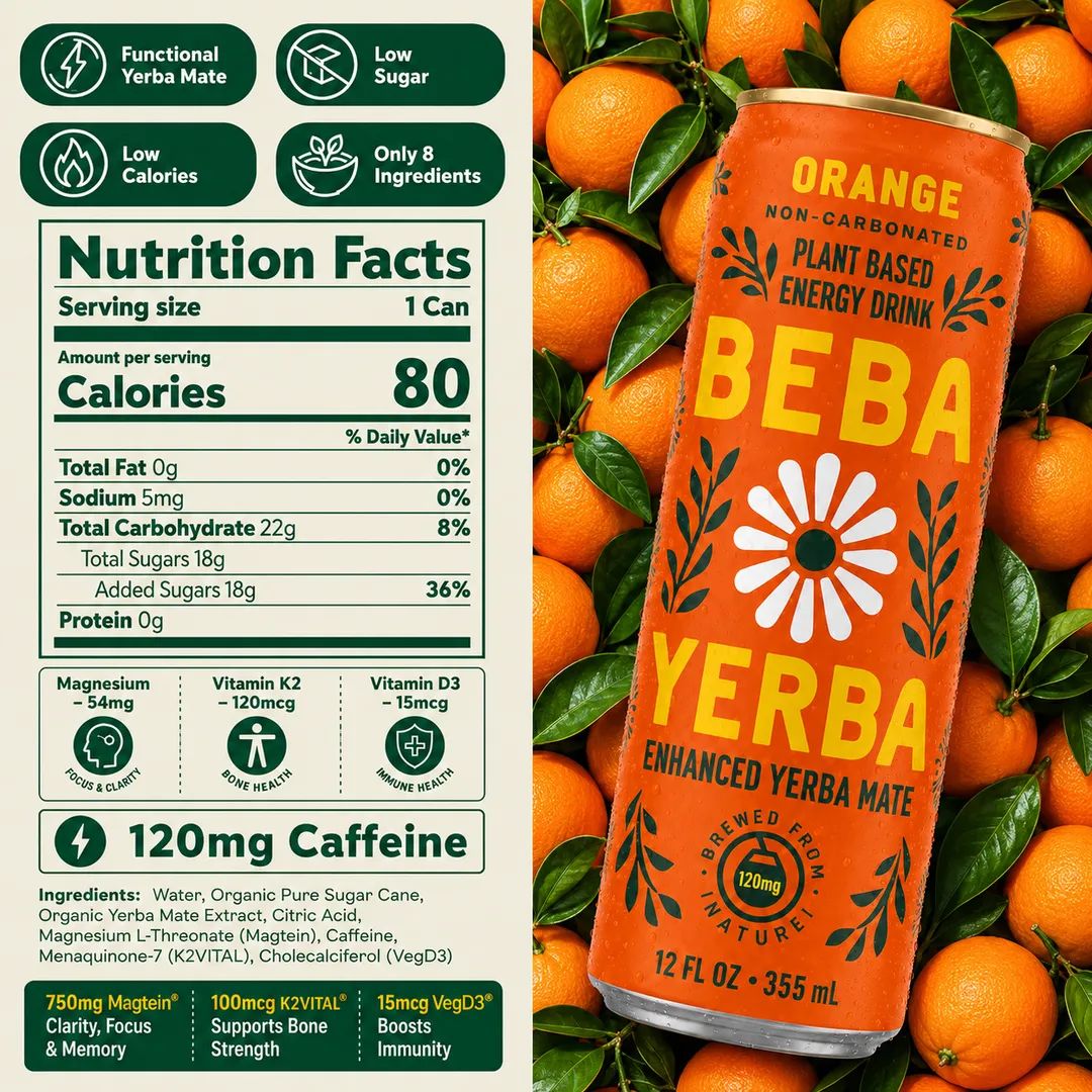BEBA YERBA — Orange