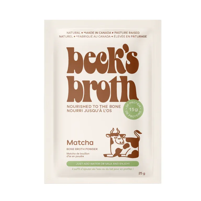 Bone Broth Protein Matcha - 12 Pack Carton