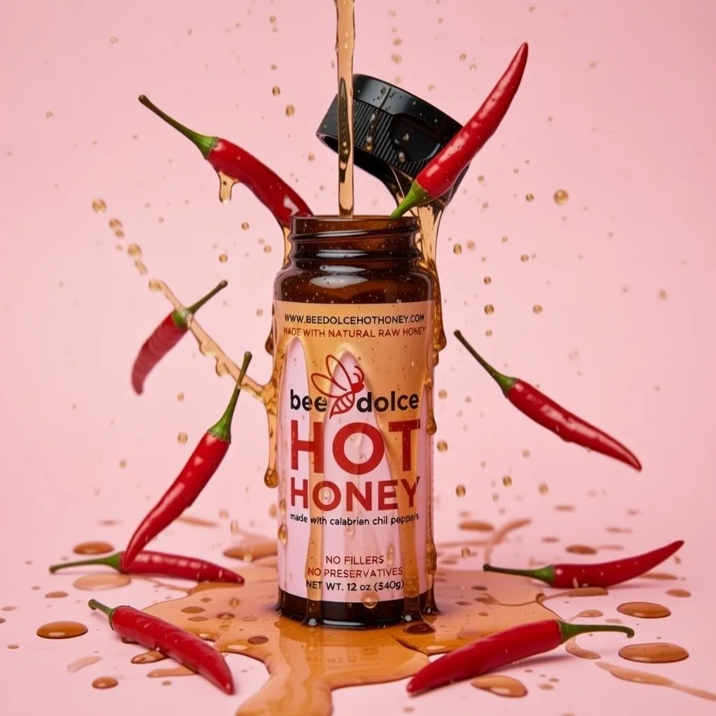 Bee Dolce Hot Honey 12oz