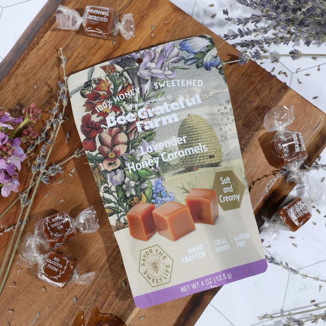 Lavender Honey Caramels (12 Units)