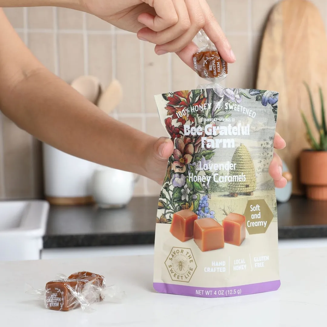 Lavender Honey Caramels (12 Units)